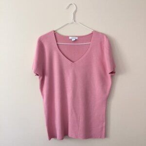 DRESS BARN WOMEN TOP  SIZE XL  COLOR: PINK